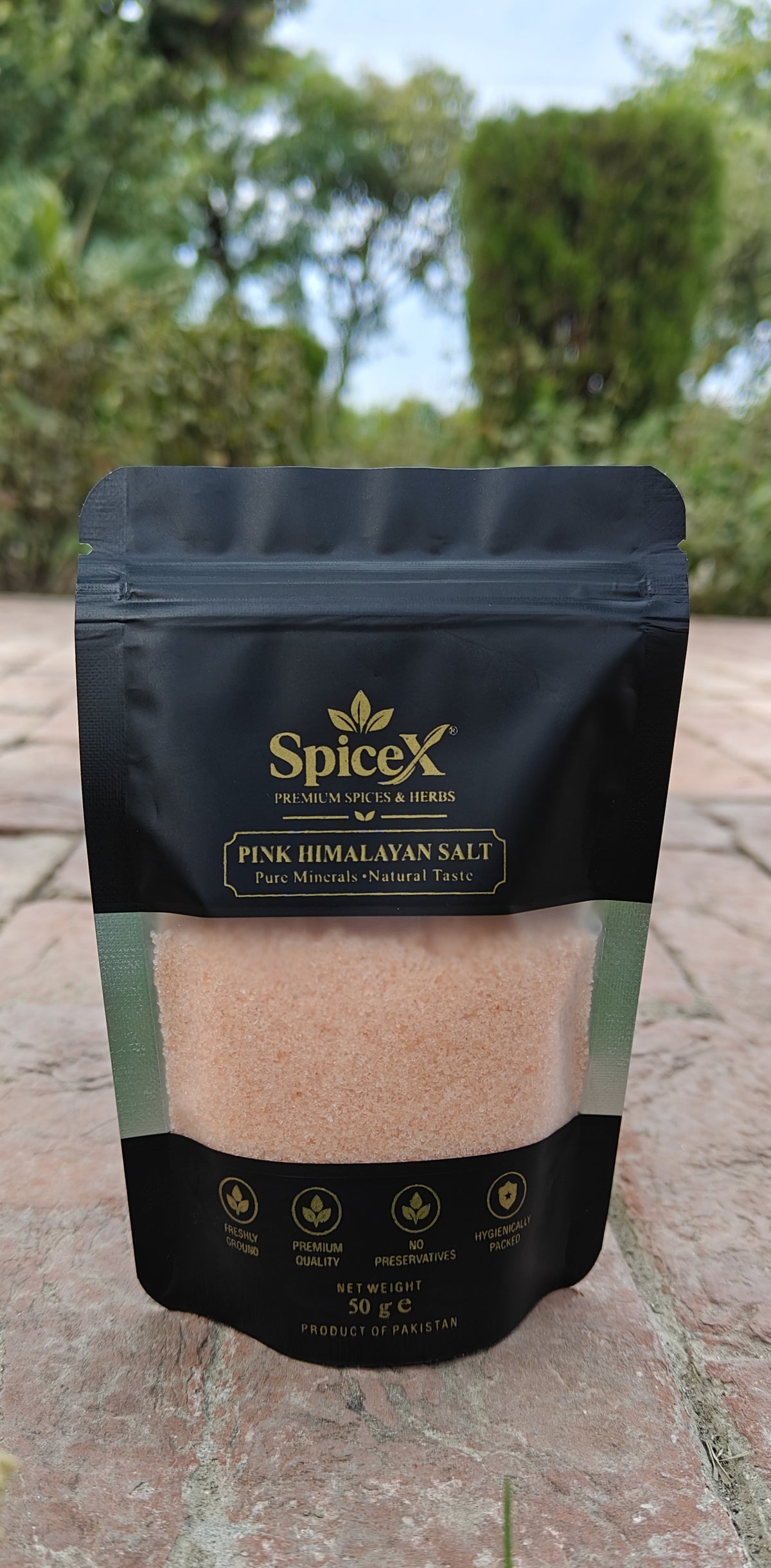 SpiceX Pink Himalayan Salt 100g and 250g pouch
