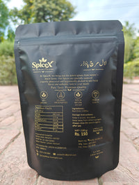SpiceX Red Chilli Powder Lal Mirch packaging detail