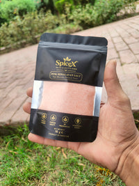 SpiceX Pink Himalayan Salt packaging detail